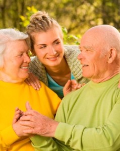 old parents adult daughter